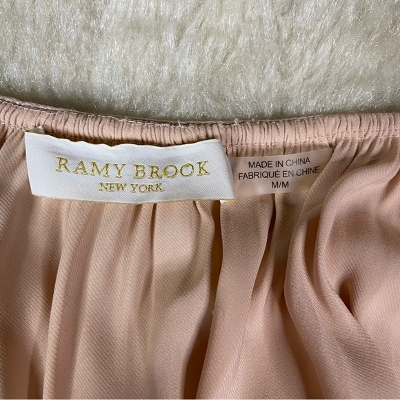 Ramy Brook Blush Top Medium bell sleeve - Picture 2 of 10